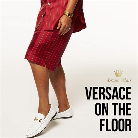 versaces on the floor.